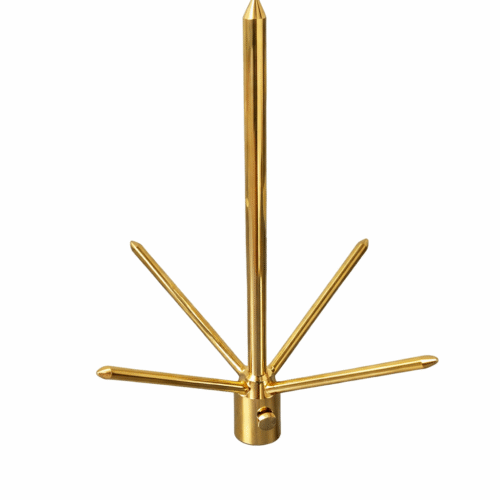 PARARRAYOS FRANKLIN 5 PUNTAS | BRONCE | TUBO DE 3/4" - 1"