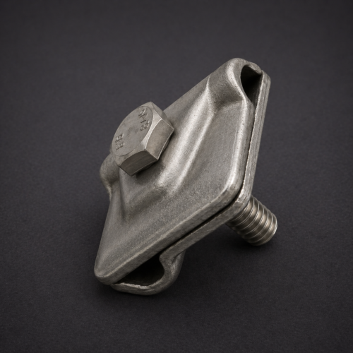 CONECTOR EN T ADAPTABLE | ALUMINIO FUNDIDO | 8MM